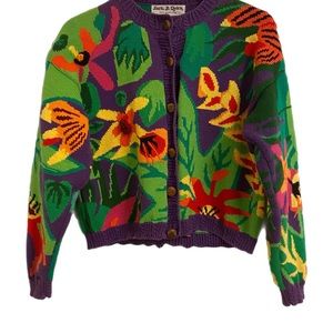 Vintage Jack B Quick Women's Cardigan Sweater